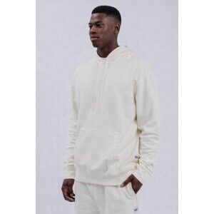 Bridgeforth Farms Ivory Off White Heavyweight Hoodie Men Large Cotton  NWT CR70